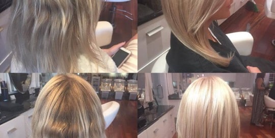 Harcut and Style - Fall blonde makeover