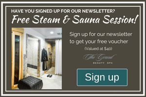 Grand Spa Email List Sign Up banner